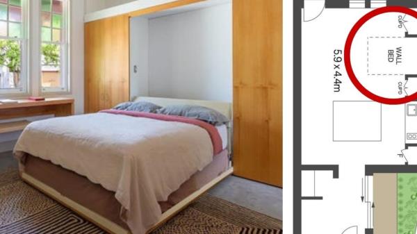 帕丁顿古德霍普街1号:悉尼一居室带折叠式墨菲床被出价120万美元