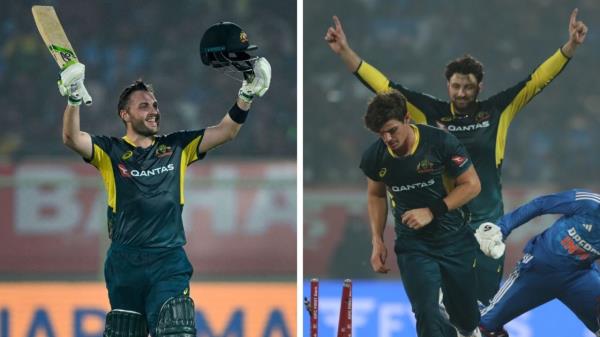 创纪录的吨，决赛在惊险的澳大利亚-印度T20揭幕战的帽子戏法